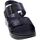 Schoenen Dames Sandalen / Open schoenen Enval Sandalo Donna Nero 5793600 Zwart
