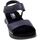 Schoenen Dames Sandalen / Open schoenen Enval Sandalo Donna Nero 5788700 Zwart