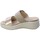 Schoenen Dames Sandalen / Open schoenen Enval Mules Donna Oro 5796122 Goud
