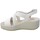 Schoenen Dames Sandalen / Open schoenen Enval Sandalo Donna Bianco 5783511 Wit