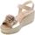 Schoenen Dames Sandalen / Open schoenen Enval Sandalo Donna Beige 5783833 Beige