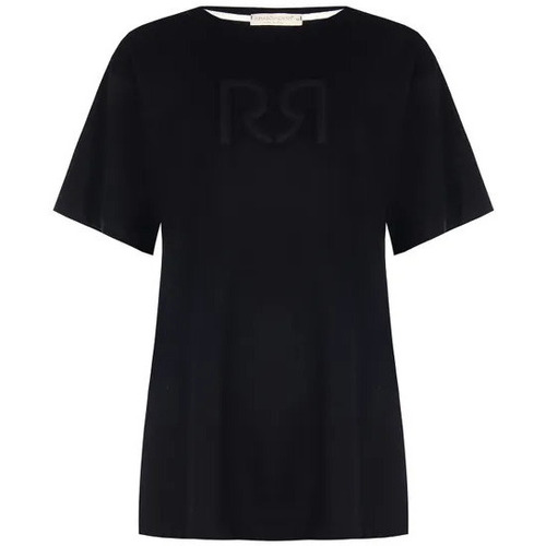 Textiel Dames T-shirts & Polo’s Rinascimento CFC0117500003 Noir