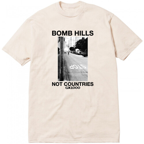 Textiel Heren T-shirts & Polo’s Gx1000 T-shirt bomb hills Beige