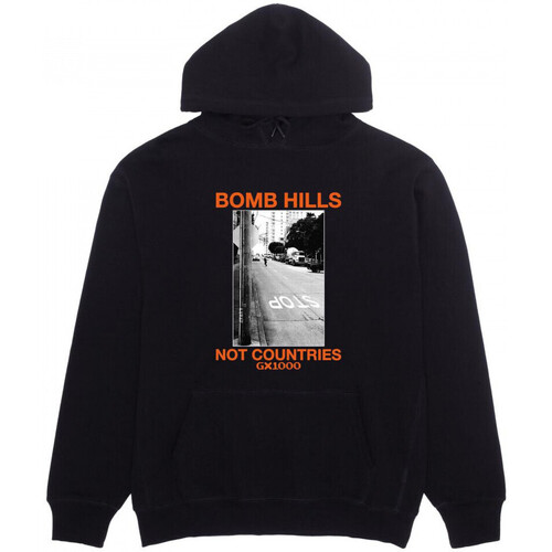 Textiel Heren Sweaters / Sweatshirts Gx1000 Sweat bomb hills hood Zwart
