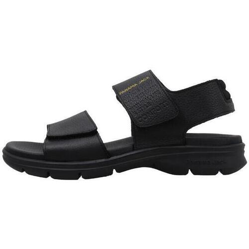 Schoenen Heren Sandalen / Open schoenen Panama Jack RUSELL C1 Zwart