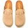 Schoenen Dames Leren slippers MTNG 32592 Beige