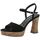Schoenen Dames Sandalen / Open schoenen Tamaris 28340-42 Zwart