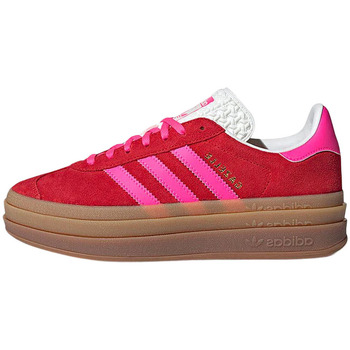 Schoenen Wandelschoenen adidas Originals Gazelle Bold Red Pink Rood