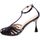 Schoenen Dames Sandalen / Open schoenen Gold&gold Sandalo Donna Nero Gp650 Zwart