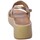 Schoenen Dames Sandalen / Open schoenen Tsakiris Mallas Sandalo Donna Rosato Napoli-518 Roze