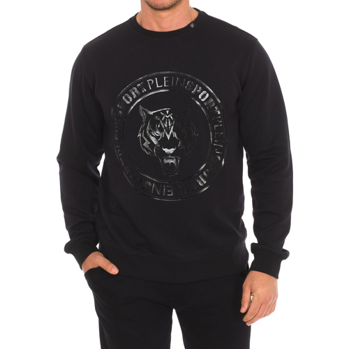 Textiel Heren Sweaters / Sweatshirts Philipp Plein Sport FIPSG603-99 Zwart