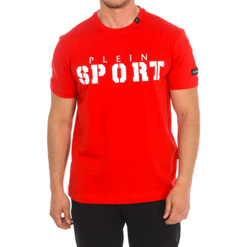 Textiel Heren T-shirts korte mouwen Philipp Plein Sport TIPS400-52 Rood
