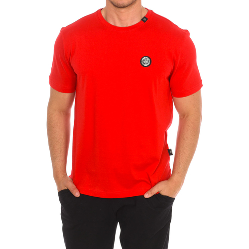 Textiel Heren T-shirts korte mouwen Philipp Plein Sport TIPS404-52 Rood