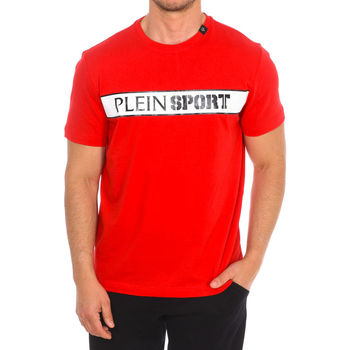 Textiel Heren T-shirts korte mouwen Philipp Plein Sport TIPS405-52 Rood