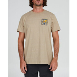 Textiel Heren T-shirts & Polo’s Salty Crew Ink slinger standard s/s tee Beige