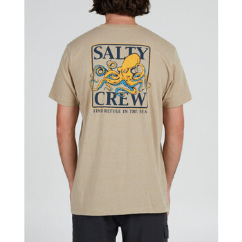 Salty Crew Ink slinger standard s/s tee Beige