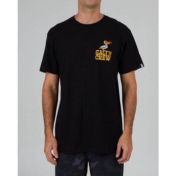Textiel Heren T-shirts & Polo’s Salty Crew Seaside standard s/s tee Zwart