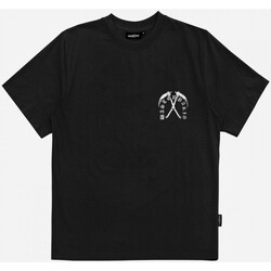 Textiel Heren T-shirts & Polo’s Wasted T-shirt grief Zwart