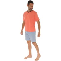 Textiel Heren Pyjama's / nachthemden Christian Cane HARTEME Orange