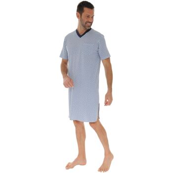 Textiel Heren Pyjama's / nachthemden Christian Cane HARTEME Blauw
