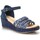 Schoenen Dames Sandalen / Open schoenen Pitillos 5502 Blauw