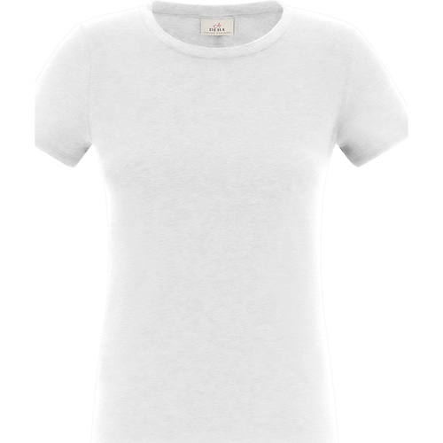 Textiel Dames T-shirts korte mouwen Deha Stretch T-Shirt Wit