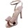 Schoenen Dames Sandalen / Open schoenen Exé Shoes Sandalo Donna Rosato Specchio Rebeca-380 Roze