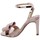 Schoenen Dames Sandalen / Open schoenen Exé Shoes Sandalo Donna Rosato Specchio Rebeca-380 Roze
