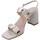 Schoenen Dames Sandalen / Open schoenen Exé Shoes Sandalo Donna Beige/Oro Como-894 Beige