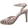 Schoenen Dames Sandalen / Open schoenen Exé Shoes Sandalo Donna Beige Rebeca-326 Beige
