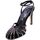 Schoenen Dames Sandalen / Open schoenen Exé Shoes Sandalo Donna Nero Rebeca-326 Zwart