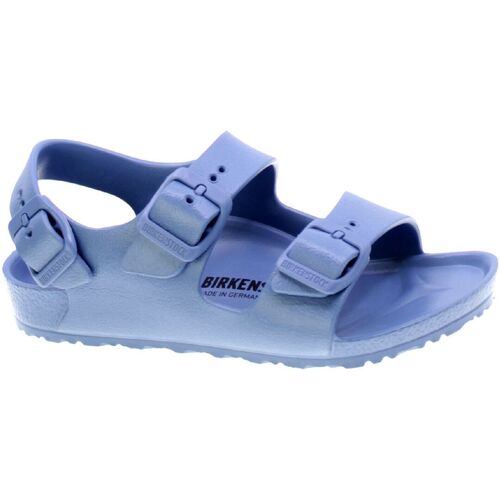 Schoenen Jongens Sandalen / Open schoenen Birkenstock Sandalo Unisex Blue/Element Blue Milano kids eva Blauw