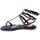 Schoenen Dames Sandalen / Open schoenen Exé Shoes Sandalo Donna Nero Vf239-44 Zwart