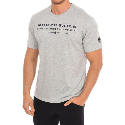 Textiel Heren T-shirts korte mouwen North Sails 9024020-926 Grijs