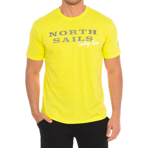 Textiel Heren T-shirts korte mouwen North Sails 9024030-470 Geel