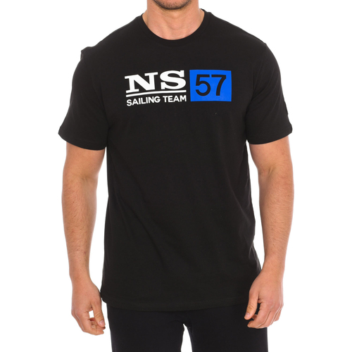 Textiel Heren T-shirts korte mouwen North Sails 9024050-999 Zwart