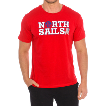 Textiel Heren T-shirts korte mouwen North Sails 9024110-230 Rood