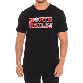 Textiel Heren T-shirts korte mouwen North Sails 9024110-999 Zwart
