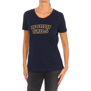 Textiel Dames T-shirts korte mouwen North Sails 9024320-800 Marine