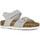Schoenen Kinderen Sandalen / Open schoenen Colors of California Bio sandal microglitter Zilver