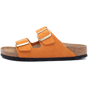 Schoenen Leren slippers Birkenstock Arizona Orange