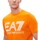 Textiel Heren T-shirts & Polo’s Emporio Armani EA7 T-Shirt Orange