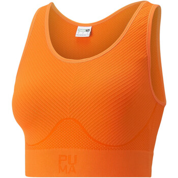 Textiel Dames Sport BHs Puma  Orange