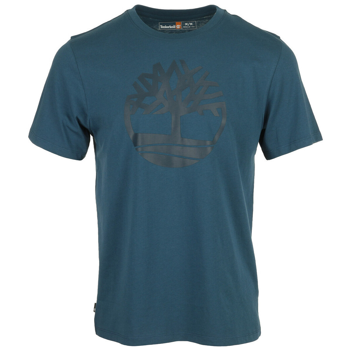 Textiel Heren T-shirts korte mouwen Timberland Tree Logo Short Sleeve Blauw