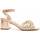 Schoenen Dames Sandalen / Open schoenen Leindia 88459 Goud