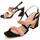 Schoenen Dames Sandalen / Open schoenen Leindia 88463 Zwart