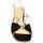 Schoenen Dames Sandalen / Open schoenen Leindia 88464 Zwart