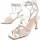 Schoenen Dames Sandalen / Open schoenen Leindia 88467 Zilver