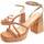 Schoenen Dames Sandalen / Open schoenen Leindia 88513 Brown