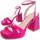 Schoenen Dames Sandalen / Open schoenen Leindia 88517 Roze